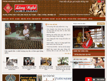 Tablet Screenshot of langnghevietnam.vn